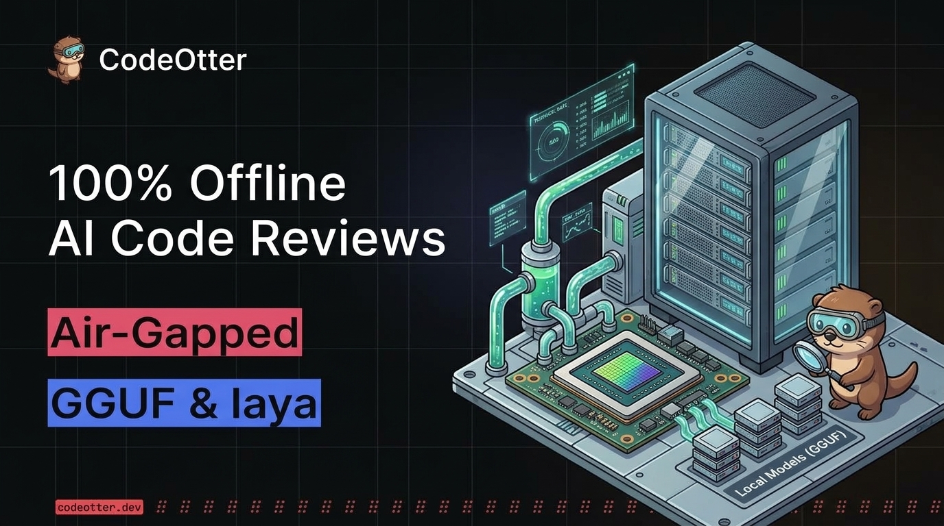 Running 100% Offline AI Code Reviews with Local GGUF, laya & CodeReviewer Sidecars